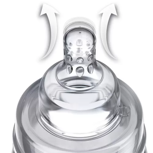 Biberon Sticla Diamond Glass Botanic 74/105, 150ml, Lovi