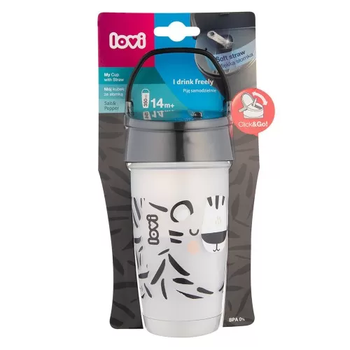 Lovi Cana Mea cu Pai Active Salt&Peppe 35/357 x 350ml