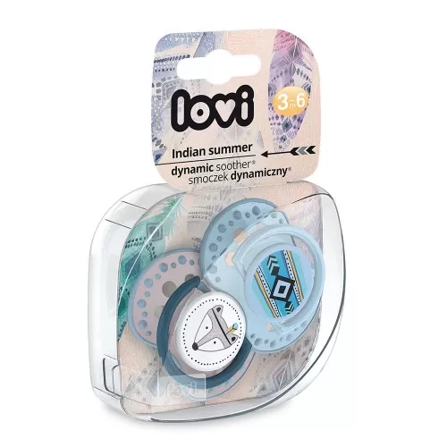 Suzeta Dynamic Indian Summer Silicon Baiat 6-18 luni 22/857, 2 buc, Lovi