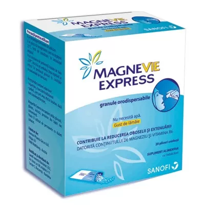 Magnevie Express, 20 plicuri, Sanofi