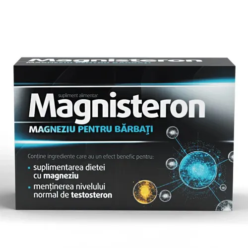 Magnisteron - magneziu pentru barbati, 30 comprimate, Aflofarm