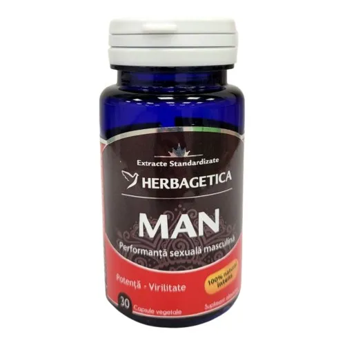Man Zen Forte, 30 capsule, Herbagetica