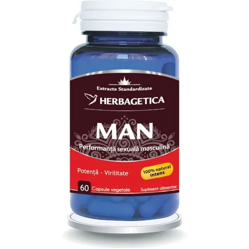 Man Zen Forte, 60 capsule, Herbagetica