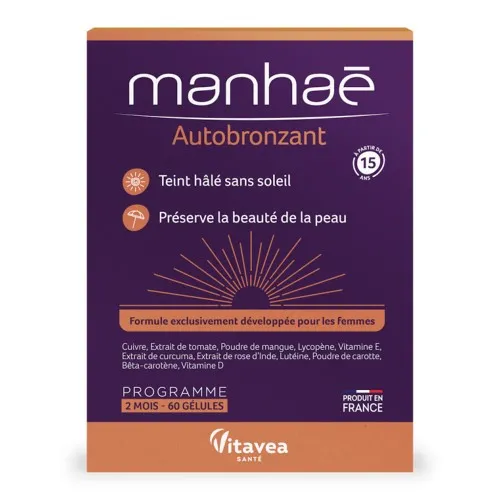 Autobronzant Manhae, 60 capsule, Vitavea