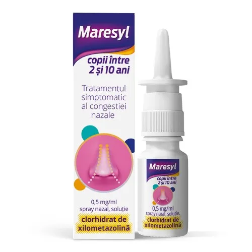 Maresyl spray nazal pentru copii, 0.5 mg/ml, 10 ml, Dr. Reddys