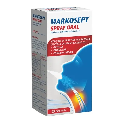 Spray oral Markosept, 20ml, Fiterman Pharma