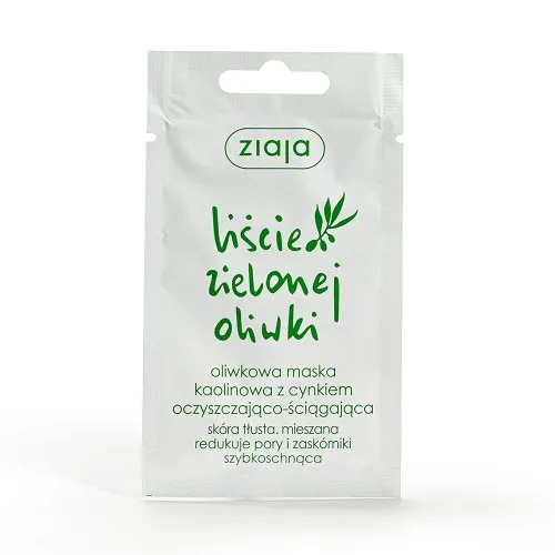 Masca astringenta pentru ten gras-mixt Olive Leaf, 7 ml, Ziaja