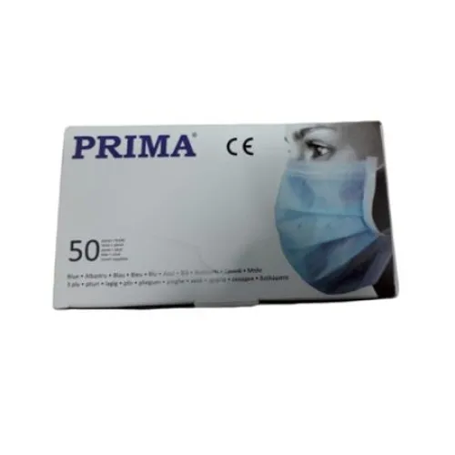 Masca Chirurgicala 3 Straturi Elastic Albastru x 50 - Vetro Design