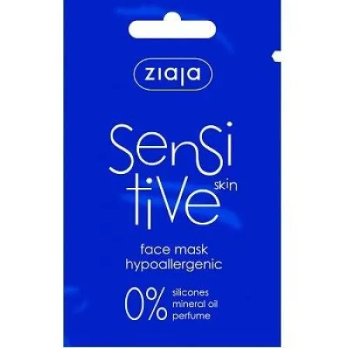 Masca hipoalergenica pentru ten sensibil, 7 ml, Ziaja