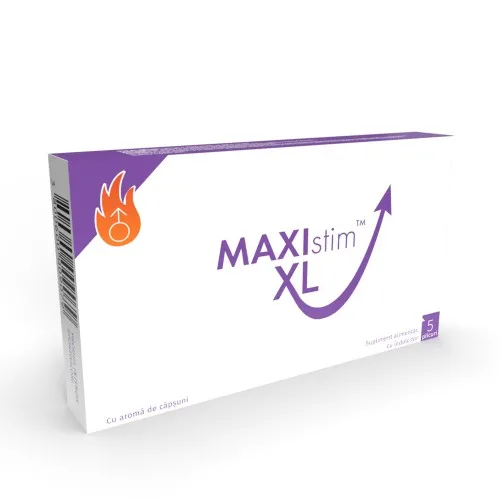 Maxistim XL, 5 plicuri, NaturPharma