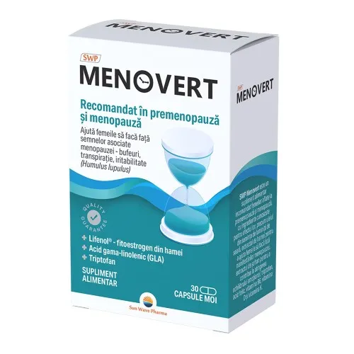 Menovert, 30 capsule, Sun Wave Pharma