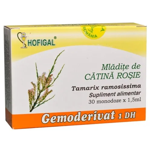 Mladite de catina rosie Gemoderivat, 30 doze, Hofigal