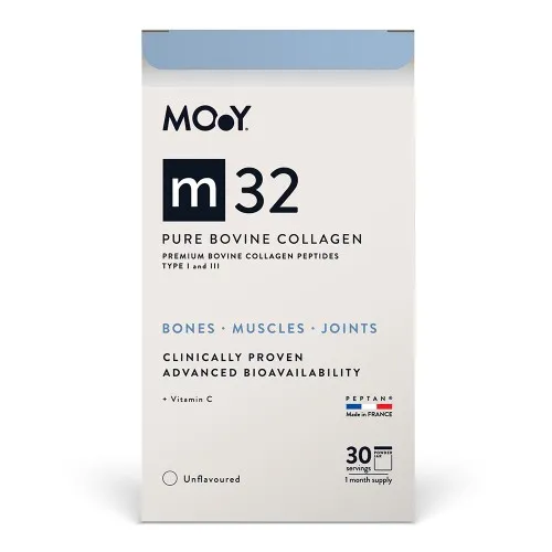 m32 PURE BOVINE COLLAGEN & Vitamin C, 303 g, 30 portii, Molecules of Youth