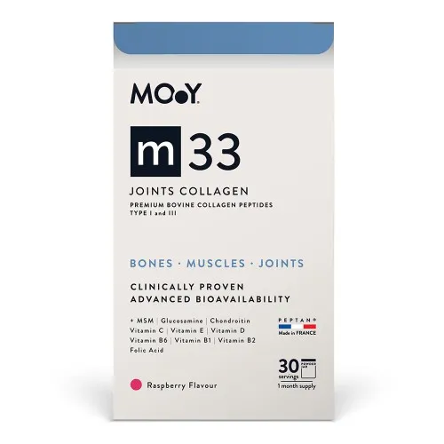 m33 JOINTS COLLAGEN Raspberry, 390 g, 30 portii, Molecules of Youth