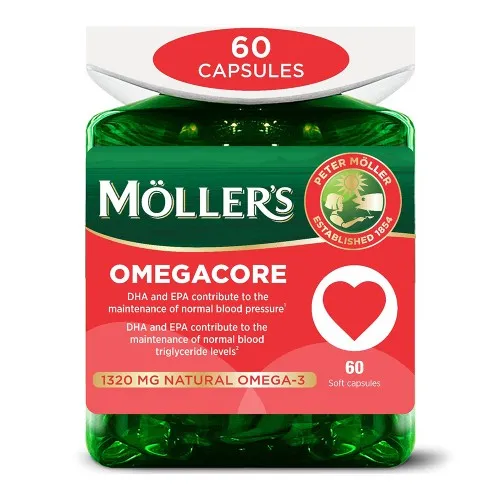 Moller's Omegacore, 60 capsule moi, Orkla Health