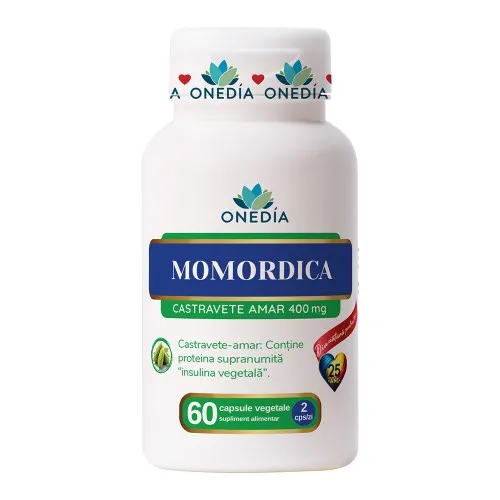 Momordica Castravete Amar 400mg, 60 capsule, Onedia