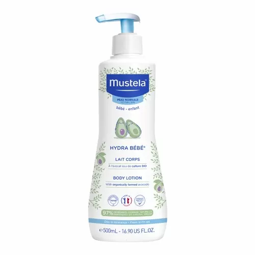 Lotiune de corp Hydra Bebe, 500ml, Mustela