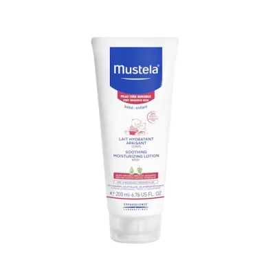 Lapte hidratant calmant, 200 ml, Mustela