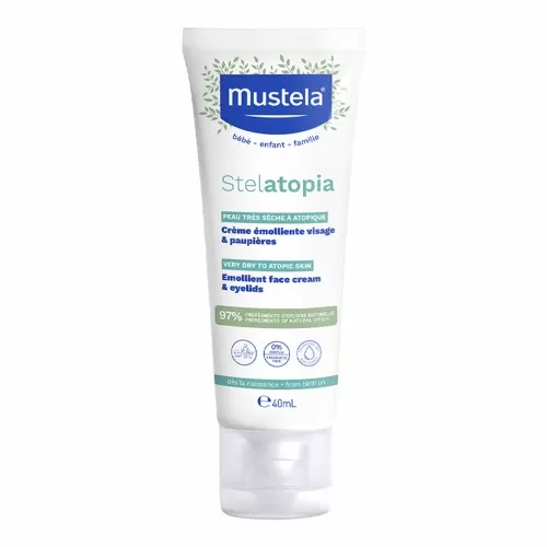 Crema emolienta pentru fata Stelatopia, 40 ml, Mustela