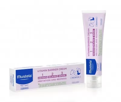 Crema impotriva iritatiei de scutec 123 Vitamin Barrier, 100ml, Mustela