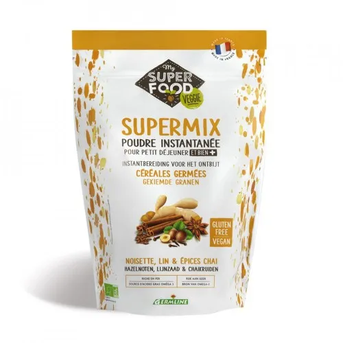 My Superfood Bio Supermix pt Micul Dejun cu Alune de Padure-Chai fara Gluten x 350gr