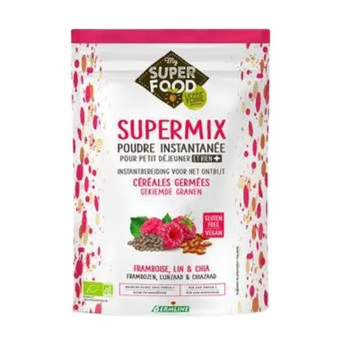 My Superfood Bio Supermix pt Micul Dejun cu Zmeura,In si Chia fara Gluten x 350gr