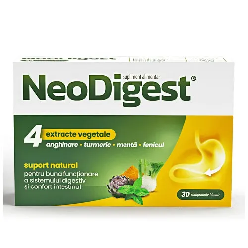 NeoDigest, 30 comprimate filmate, Aflofarm