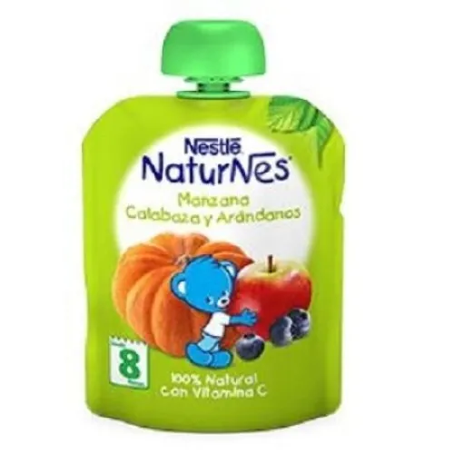 Nestle Naturnes Piurea Mar, Dovleac si Afine x 90 g