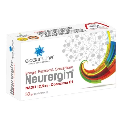 Neurergin, 30 comprimate orodispersabile, Helcor