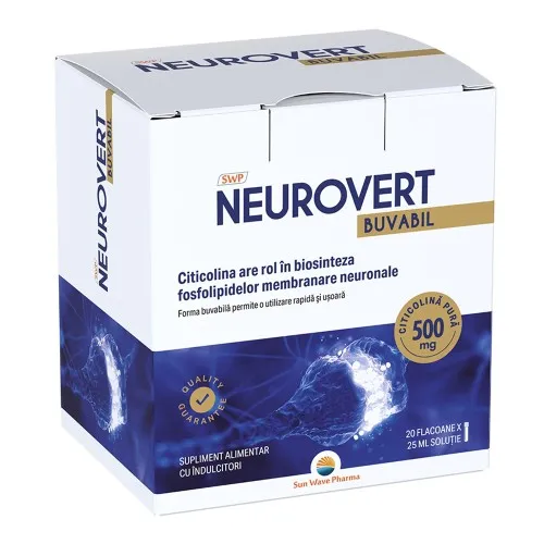 Neurovert buvabil, 20 flacoane, Sun Wave Pharma