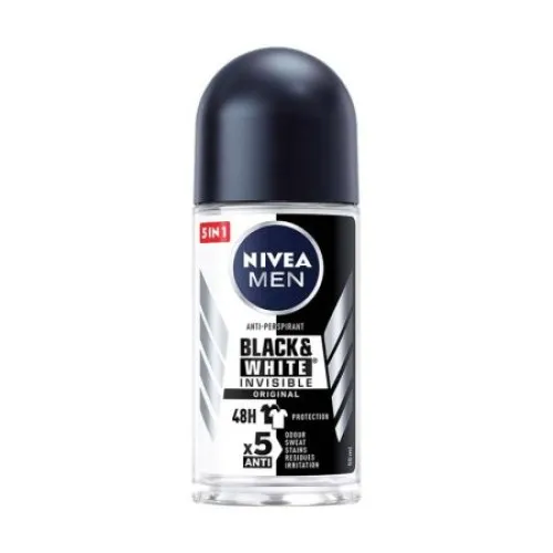Nivea Deo Roll On For Men Power Black&White 82245