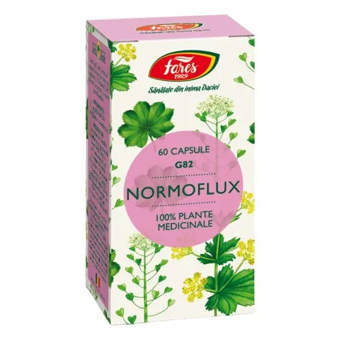 Normoflux, G82, 60 capsule, Fares