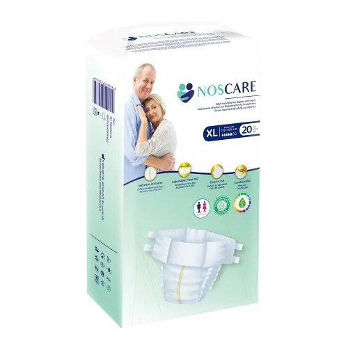 Scutece Incontinenta cu Aripioare Marimea XL, 20 buc, Noscares