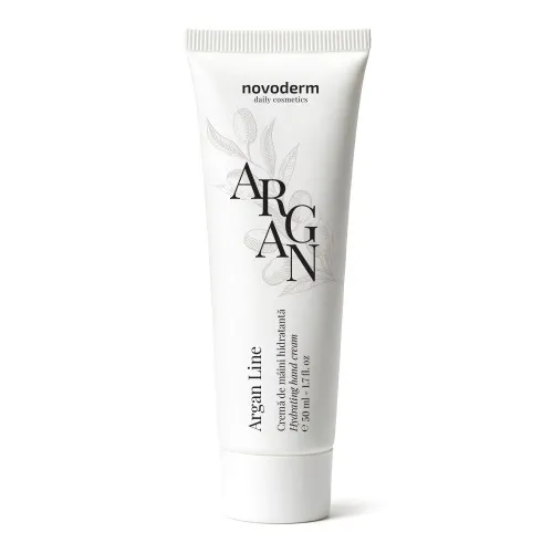 Crema hidratanta de maini cu miros de Argan, 50ml, Novoderm