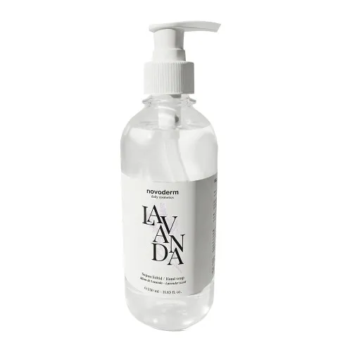Sapun Lichid pentru Maini cu Extract de Lavanda, 350ml, Novoderm