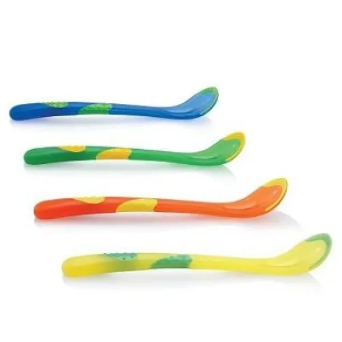 Nuby 5247 Set 2 Lingurite Hot Safe +6 luni