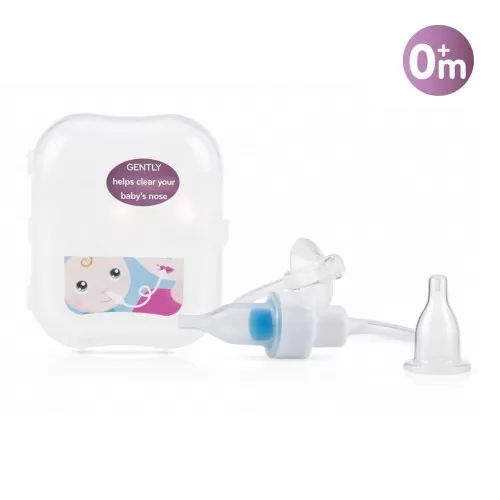 Nuby 781 Aspirator Nazal Travel +0 luni x 1 buc