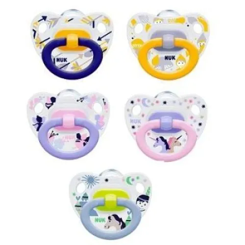 Nuk 730271 Suzeta Silicon Happy Days M1 0-6 luni