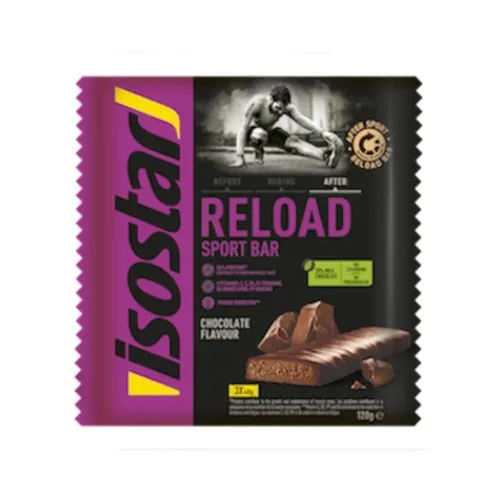 Nutrivita Isostar Reload Energy Baton Ciocolata 40gr -buc x 3