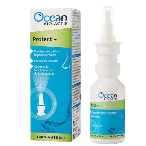 Spray cu apa de mare hipertonica Ocean Bio Actif Protect +, 30 ml, Yslab