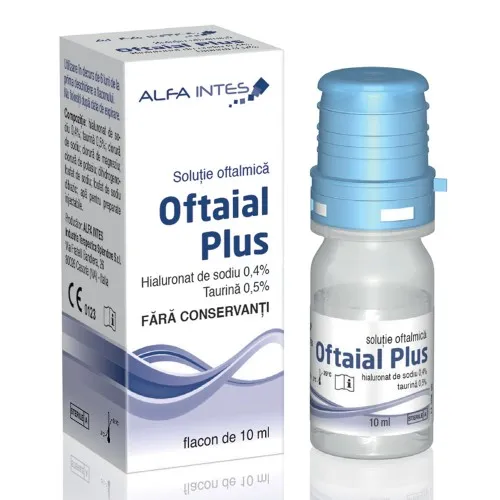 Oftaial Plus, solutie oftalmica, 10ml, Alfa Intes