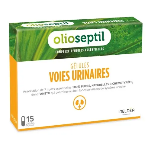 Olioseptil Voies Urinaires, 15 capsule, Ineldea Laboratoires