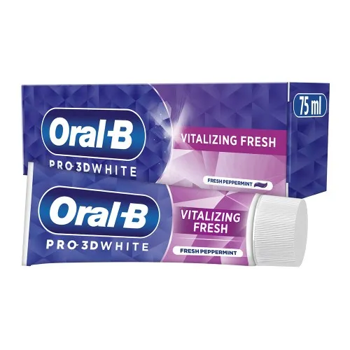 Pasta de Dinti 3D White Vitalizing Fresh, 75ml, Oral B