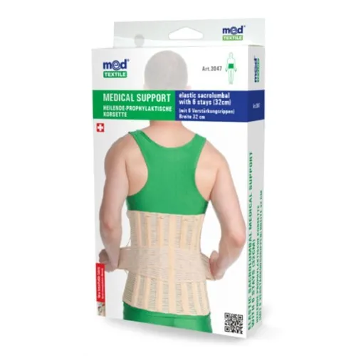 Orteza lombosacrala elastica 32cm M/L, Medtextile