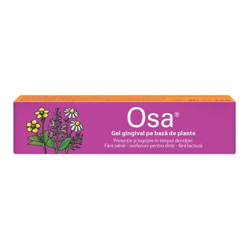 Osa gel gingival pe baza de plante, 20 g, Dr. A. & L. Schmidgall