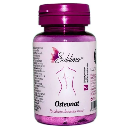 Osteonat Sublima, 60 comprimate, Dacia Plant