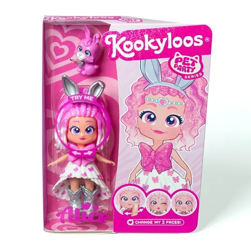 Papusa Alice si Cotton Pets Party +3 ani - Kookyloos