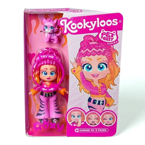 Papusa Pets Party +3 ani Roxy, Kookyloos
