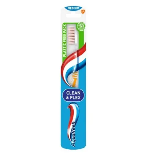 Periuta de dinti Clean and Flex Medium Aquafresh, Gsk