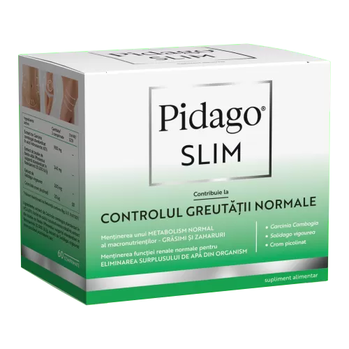 Pidago Slim, 60 comprimate, Fiterman